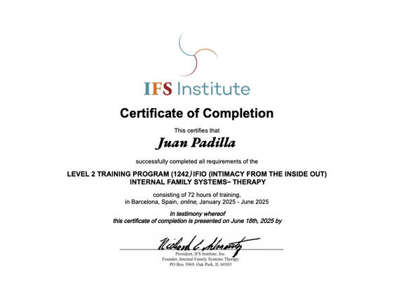 Level 2 (IFIO) Couples Traning